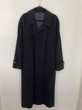 Loro Piana Hugo Boss Bertone Wool Cashmere Coat Men's 46 (Small) Overcoat Jacket